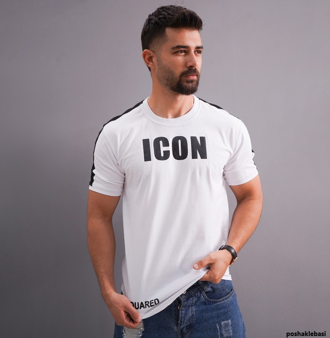 مدل تیشرت سفید مردانه مدل تیشرت سفید مردانه