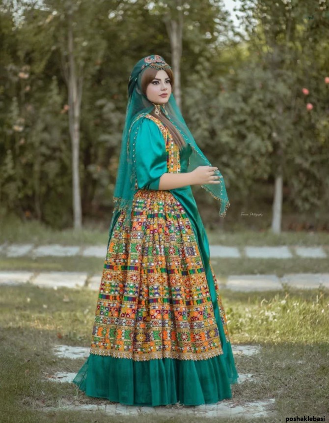 مدل لباس عروس ترکی قشقایی