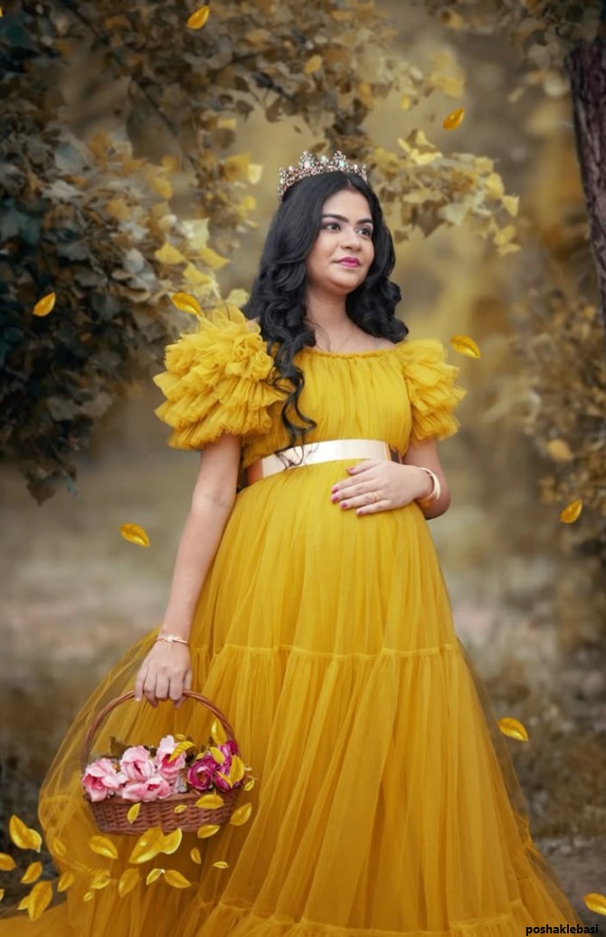مدل لباس حاملگی مجلسی جدید