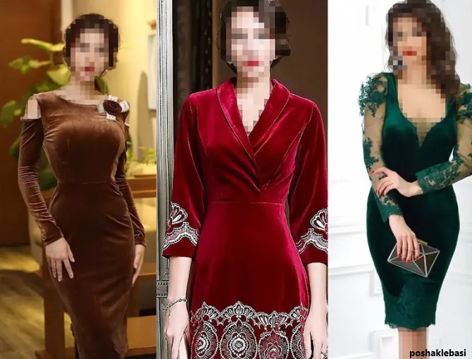 مدل پیراهن مخمل فانتزی مدل پیراهن مخمل فانتزی