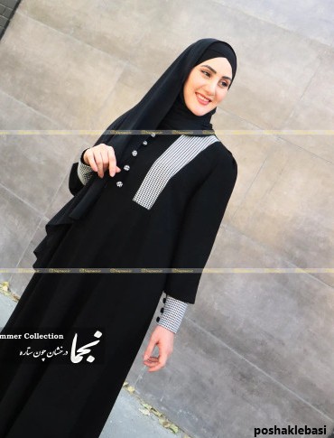 مدل پیراهن بلند عبایی