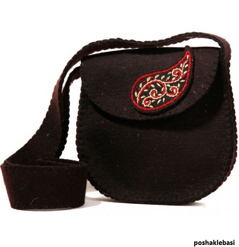 مدل کیف زنانه با نمد