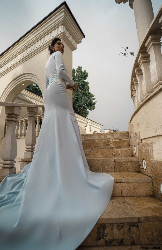مدل پیراهن زنانه استین مچی
