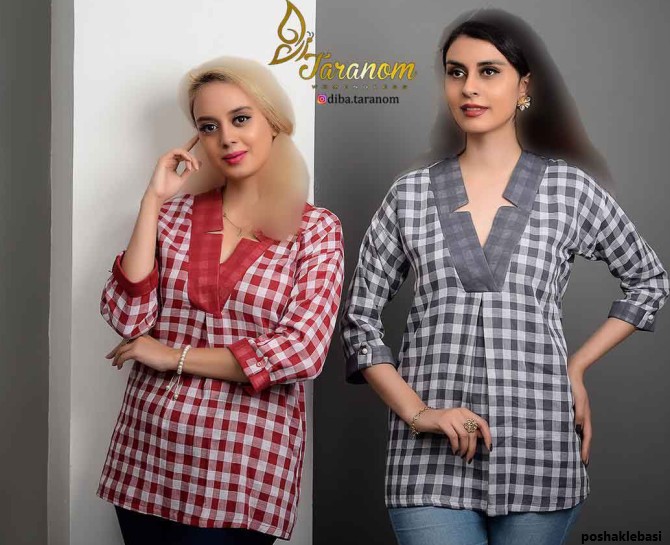 مدل تونیک زنانه نخی