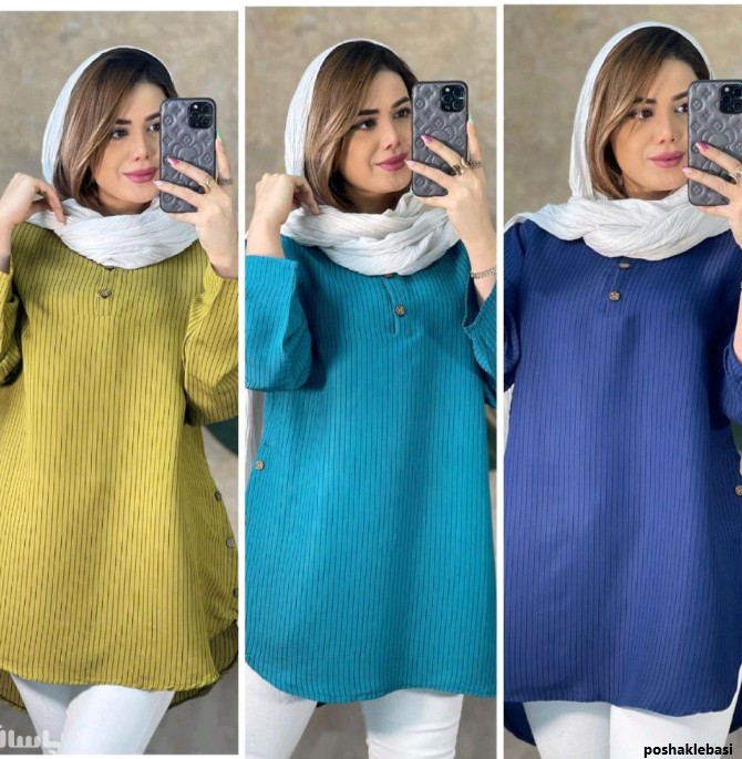 مدل تونیک زنانه نخی