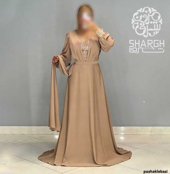 مدل لباس مجلسی ساتن سایز بزرگ