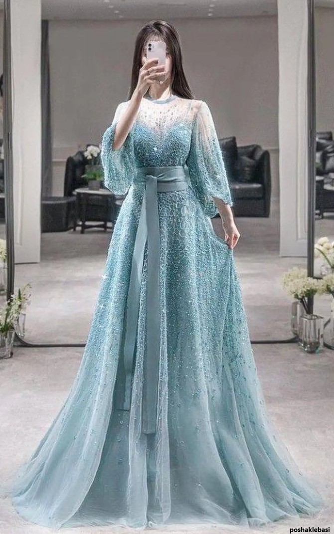 مدل لباس مجلسی دخترانه شیک برای عروسی ایرانی