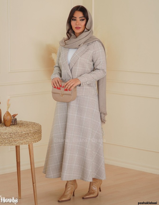 مدل کت و دامن پشمی