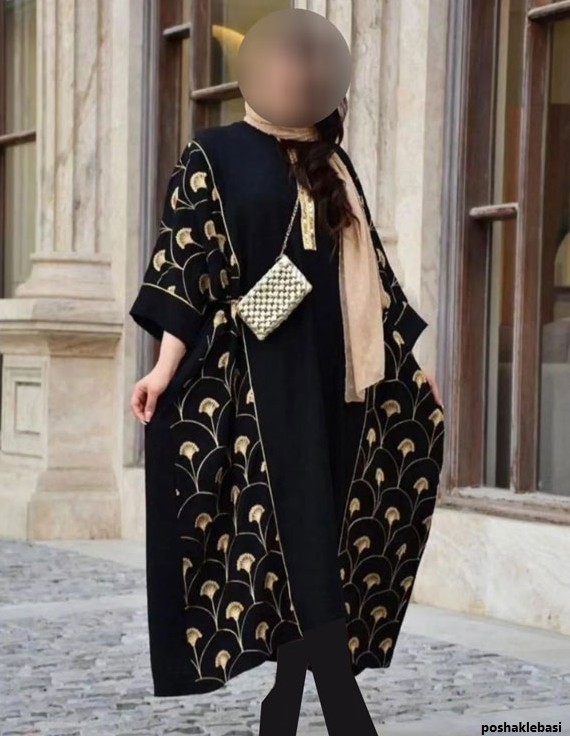 مدل مانتو عبایی تابستانی جدید