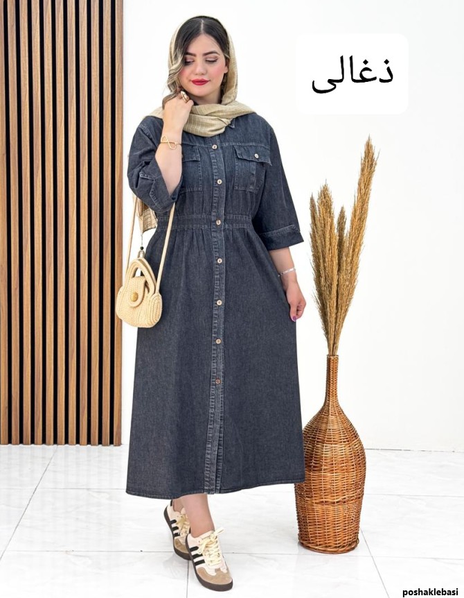 مدل پیراهن ساحلی جین