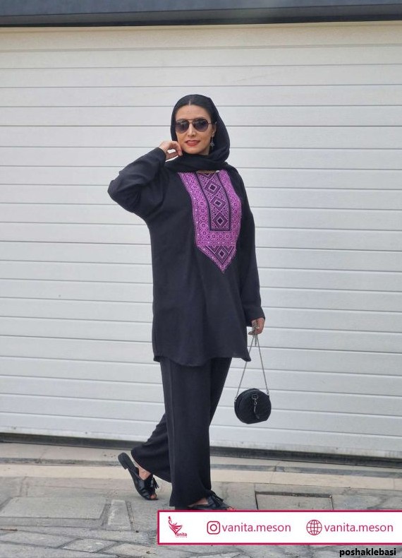 مدل شومیز شلوار ابروبادی زنانه