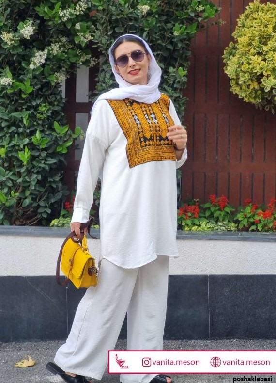 مدل شومیز شلوار ابروبادی زنانه