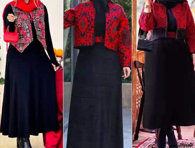 مدل لباس سنتی یلدایی