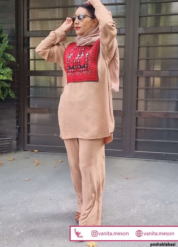 مدل شومیز شلوار ابروبادی زنانه