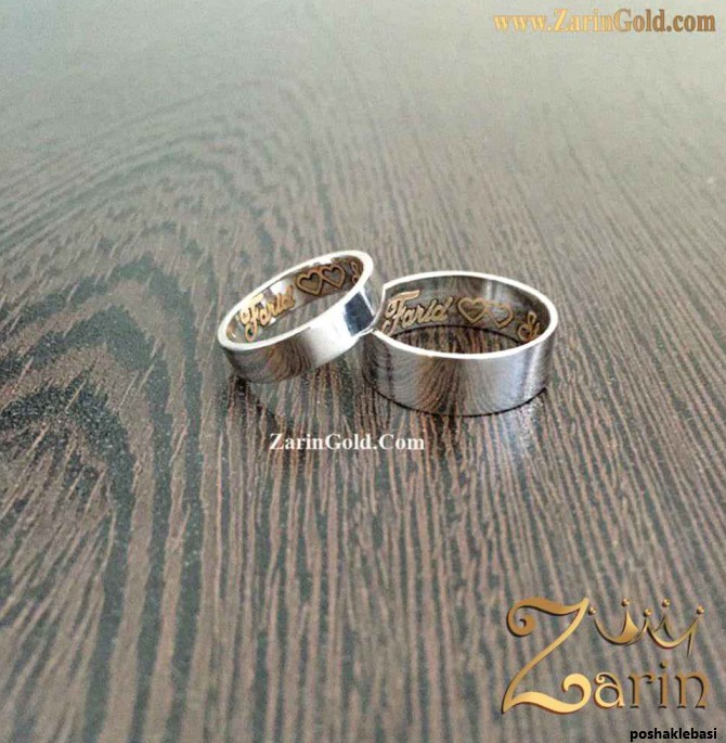 مدل حلقه مردانه طلا سفید