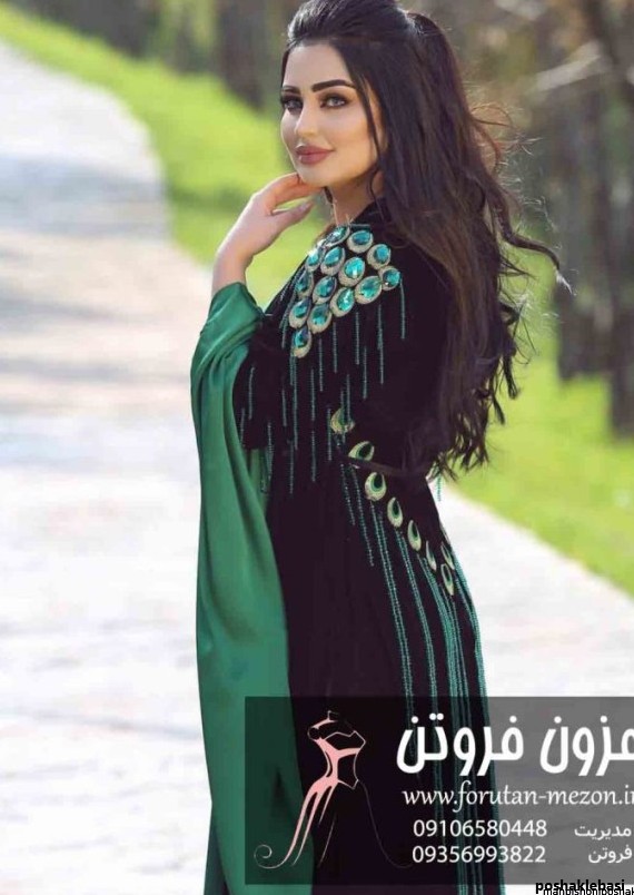 مدل لباس کردی جدید پولکی سقزی