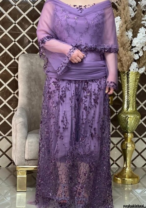 مدل لباس کردی جدید پولکی سقزی