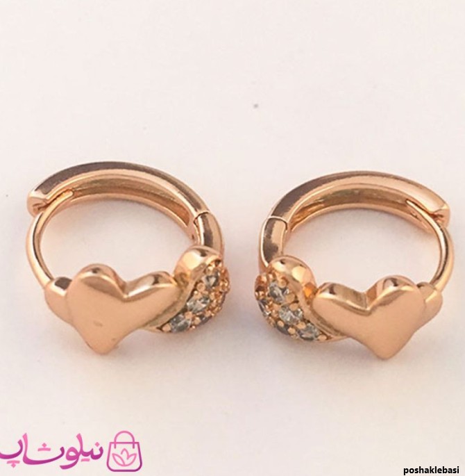 مدل گوشواره حلقه ای دخترانه