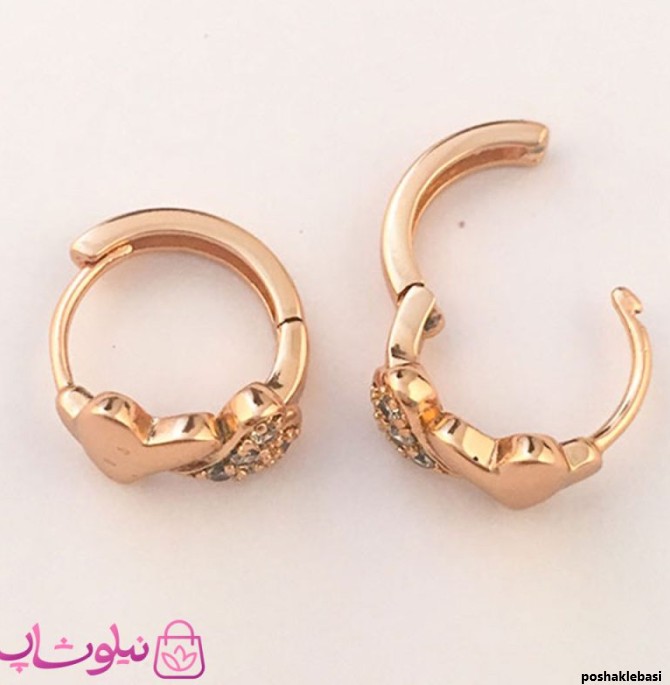 مدل گوشواره حلقه ای دخترانه