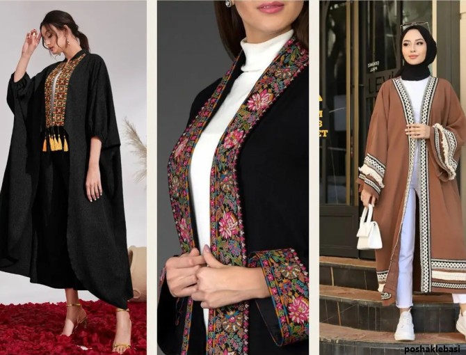 مدل مانتو زنانه طرح سنتی