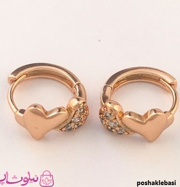 مدل گوشواره حلقه ای دخترانه