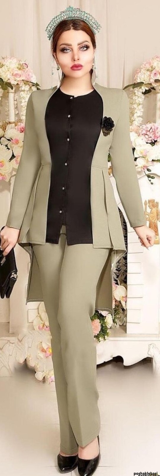مدل لباس کت و شلوار مجلسی زنانه