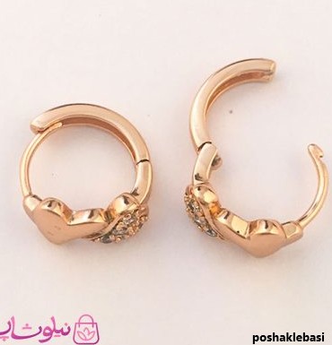 مدل گوشواره حلقه ای دخترانه