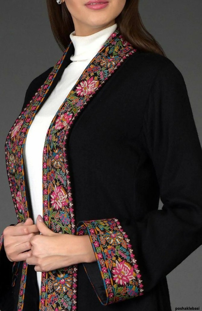 مدل مانتو زنانه طرح سنتی