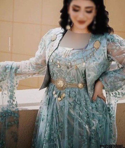 مدل لباس مجلسی دخترانه کردی