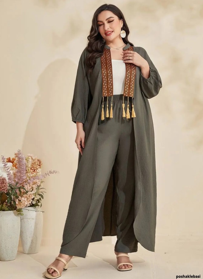 مدل مانتو زنانه طرح سنتی
