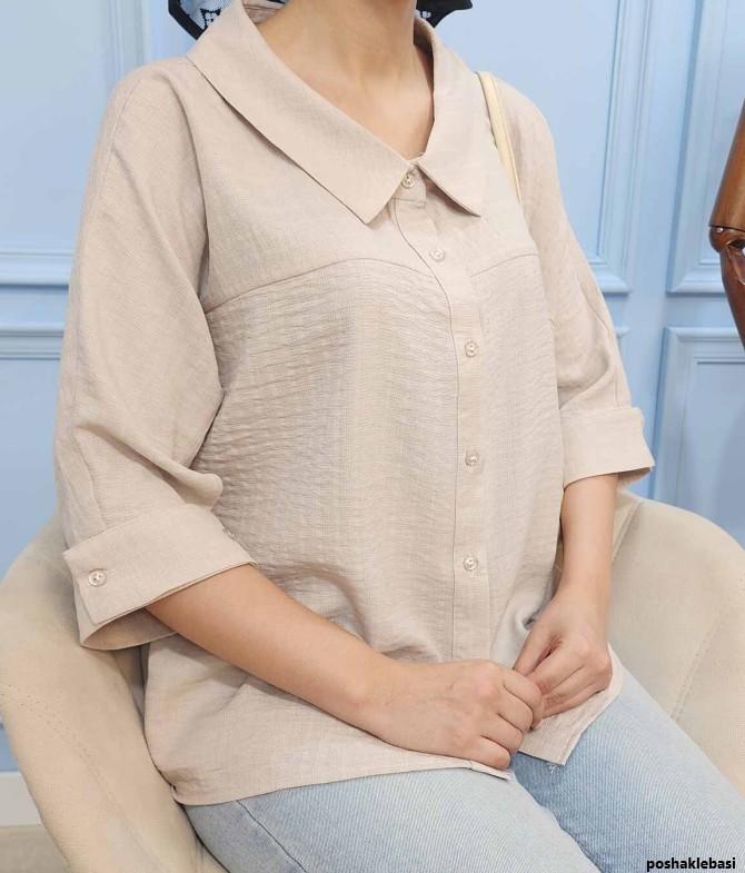 مدل تاپ استین سه ربع