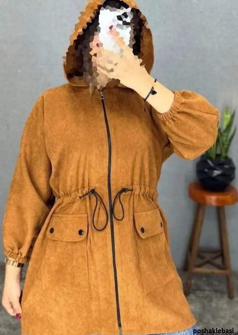 مدل پالتو مخمل کبریتی
