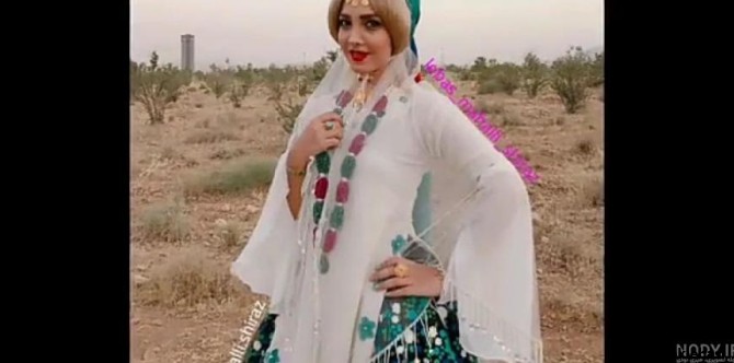مدل لباس عروس ترکی قشقایی