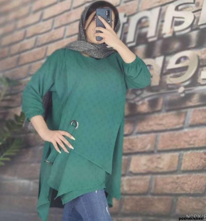 مدل مانتو دخترانه ابروبادی کوتاه