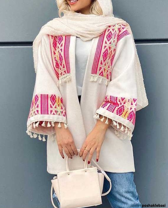 مدل مانتو زنانه طرح سنتی