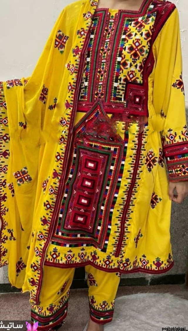 مدل جدید لباس بلوچی زنانه
