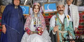 مدل لباس عروس ترکی قشقایی