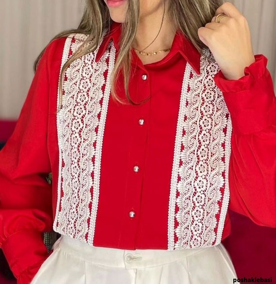 مدل شومیز دخترانه مدل مردانه