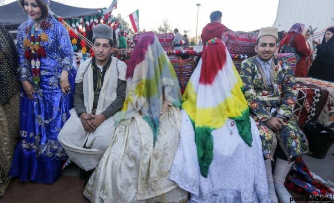 مدل لباس عروس ترکی قشقایی
