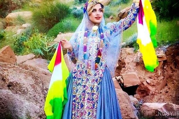 مدل لباس عروس ترکی قشقایی