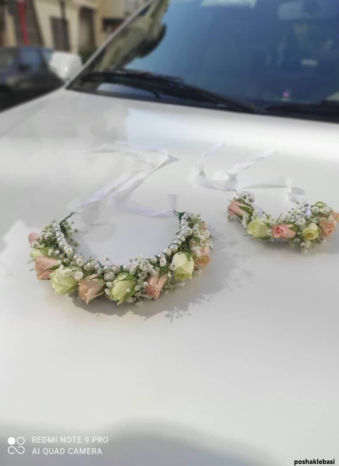 مدل دستبند گل برای عقد