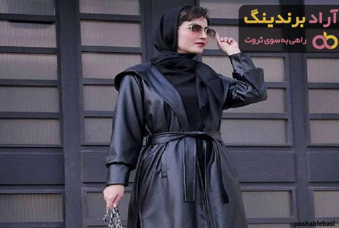 مدل کاپشن چرم زنانه کوتاه