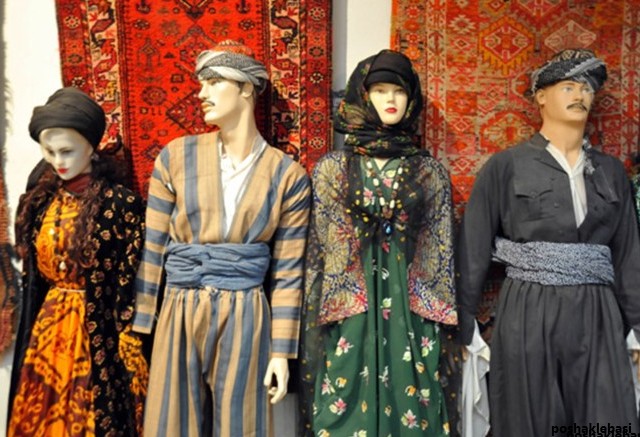 مدل استین لباس کردی دخترانه