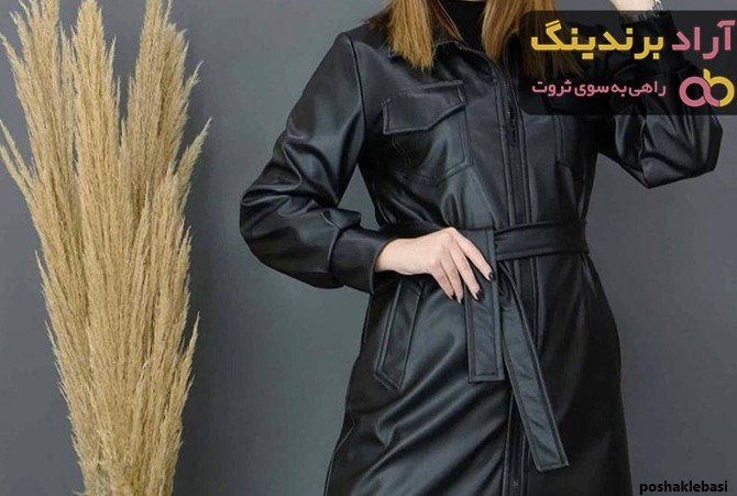 مدل کاپشن چرم زنانه کوتاه