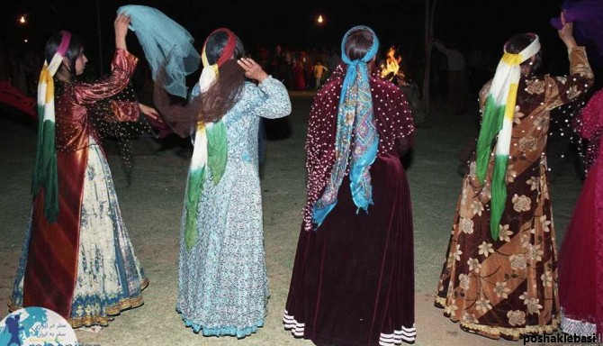 مدل لباس عروس ترکی قشقایی