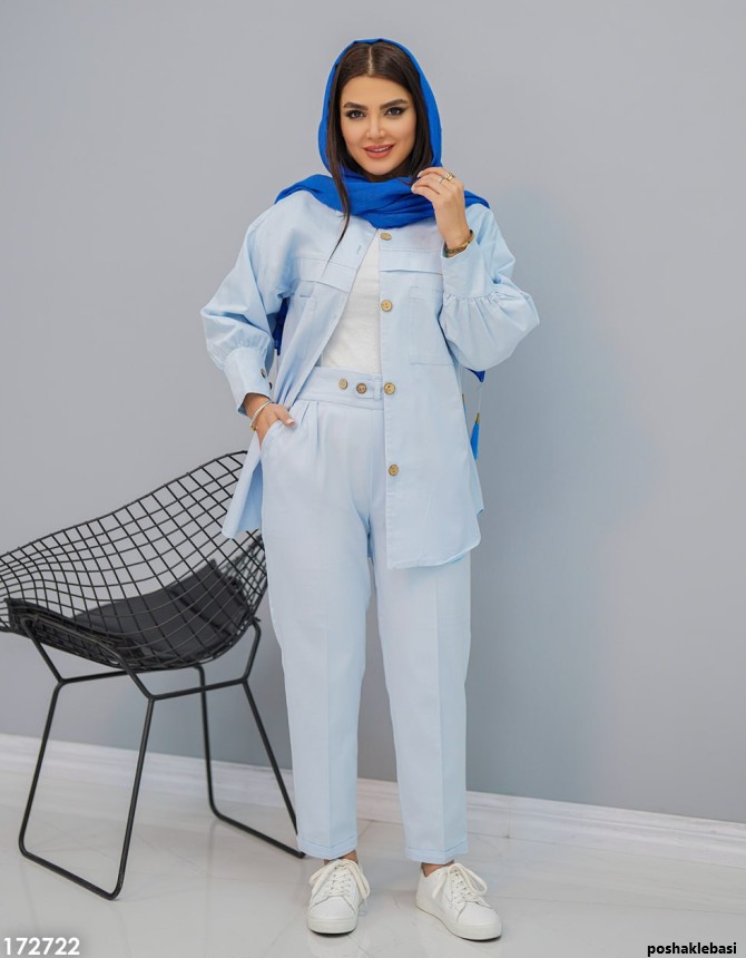 مدل مانتو و شلوار اسپرت زنانه