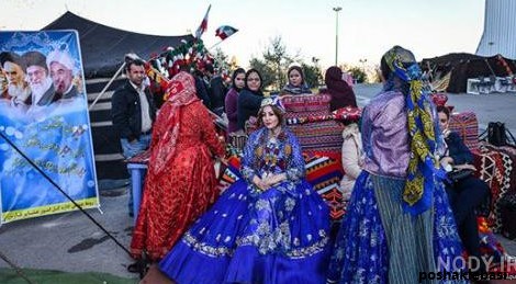 مدل لباس عروس ترکی قشقایی