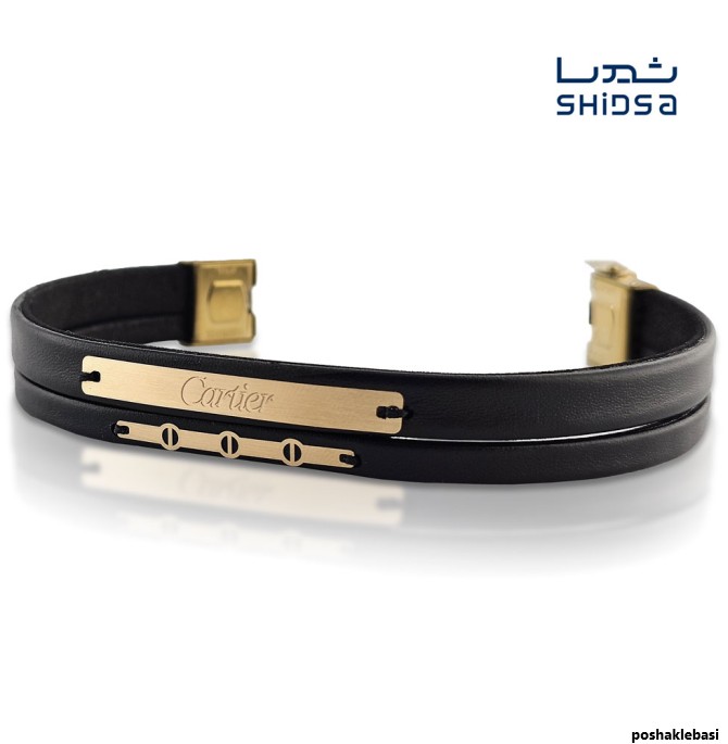 مدل دستبند چرم