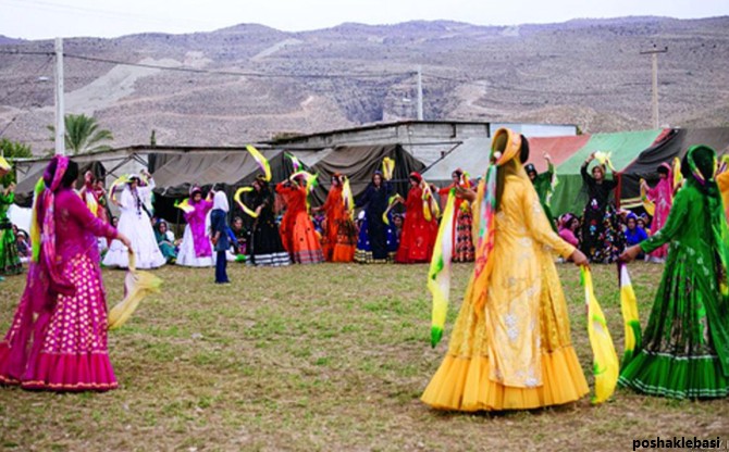 مدل لباس عروس ترکی قشقایی