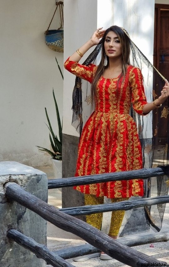 مدل پیراهن نخی خفاشی
